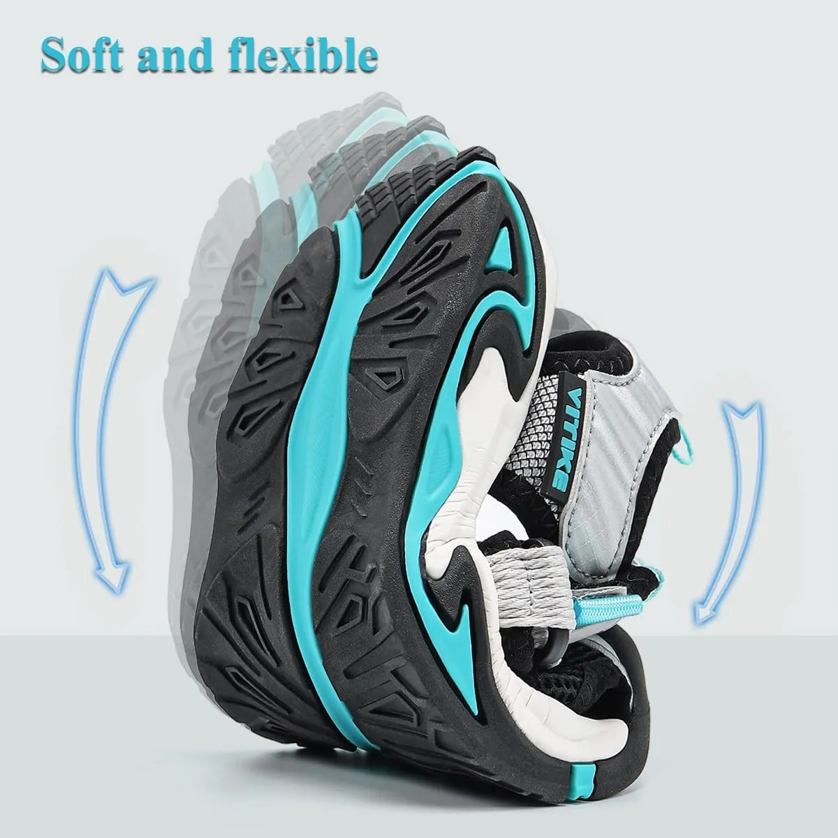VITUOFLY Kids Sandals Boys Outdoor Hiking Sports Sandal Girls Pool Beach Shoes Summer Water Shoe Sneakers