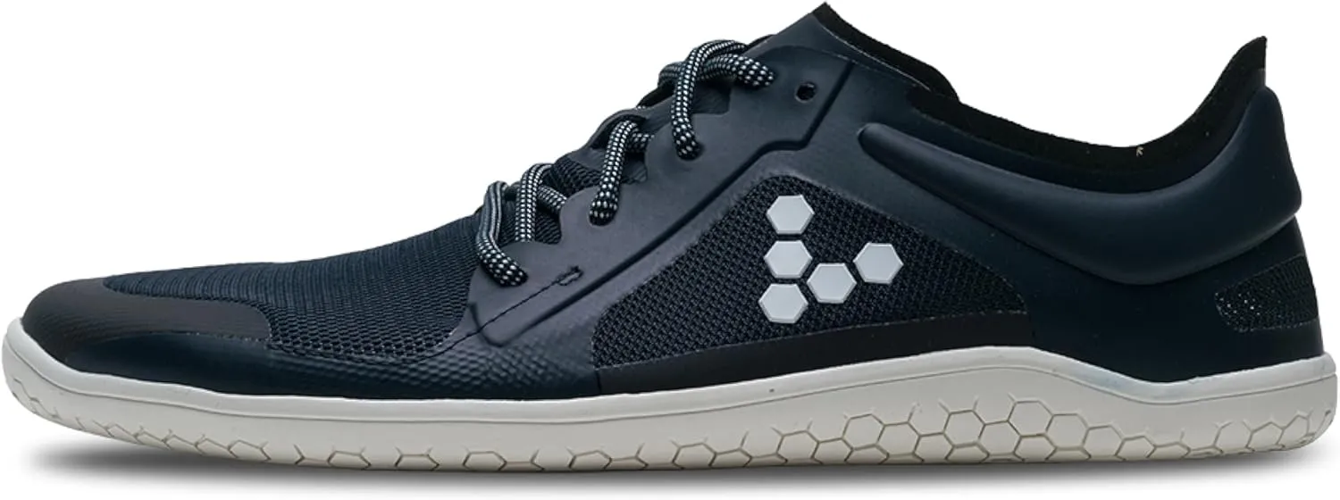 Vivobarefoot Primus Lite III Mens Barefoot Shoes | Build Strength, Balance & Mobility | Lightweight for Training & Running | Wide Fit Grounding Shoes | Vegan
