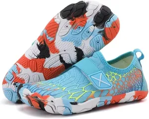 Water Shoes for Kids Boys Girls Non-Slip Breathable Hiking Sports Swim Pool Beach Sandal Quick Dry Lightweight Outdoor Indoor Shoes for Little Big Kid