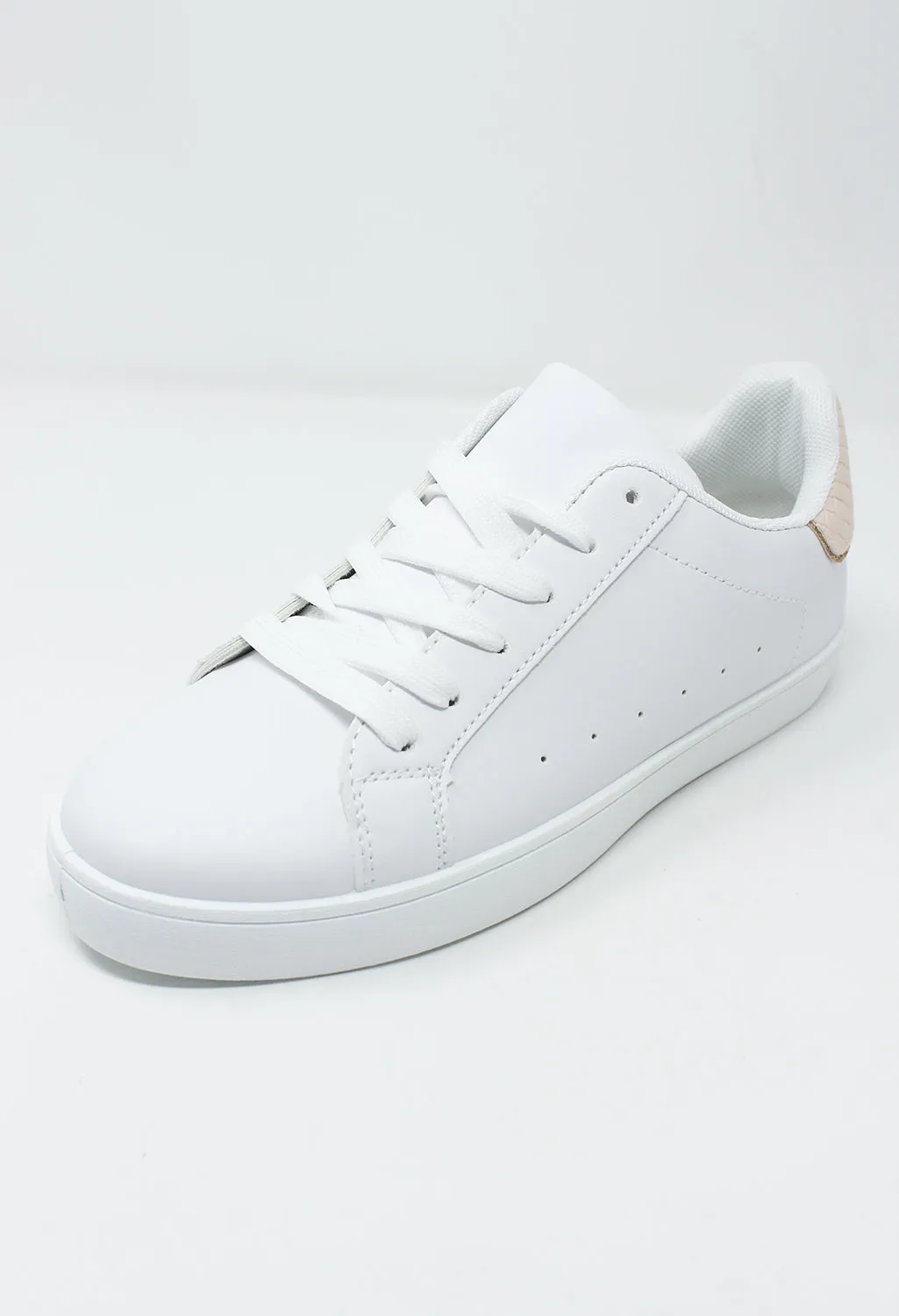 White and Pink Trainer