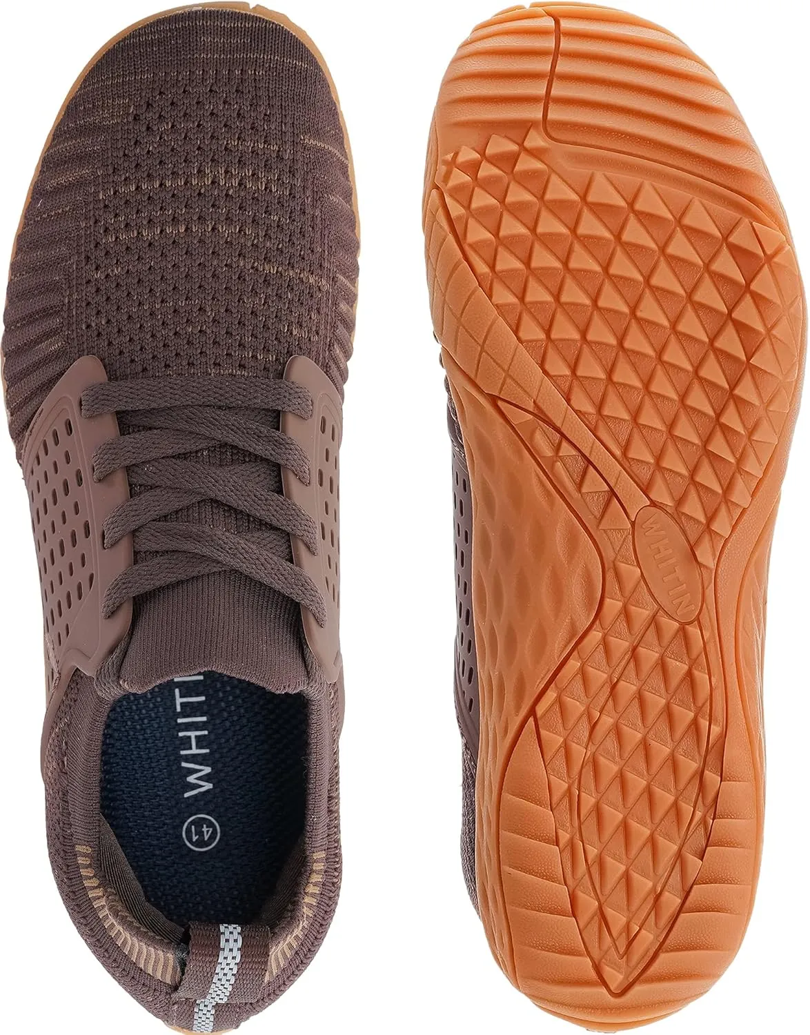 WHITIN Men's Barefoot Running Shoes | Minimalist Cross-Trainer | Zero Drop Sole