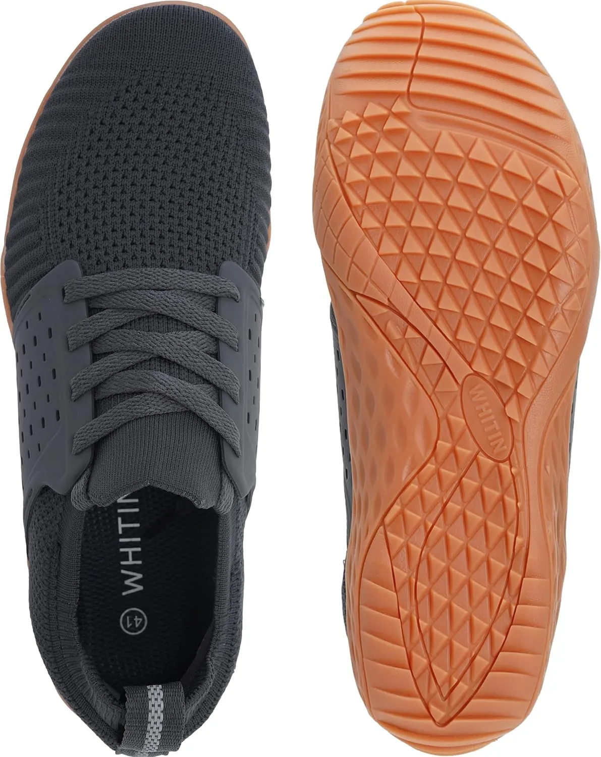 WHITIN Men's Barefoot Running Shoes | Minimalist Cross-Trainer | Zero Drop Sole