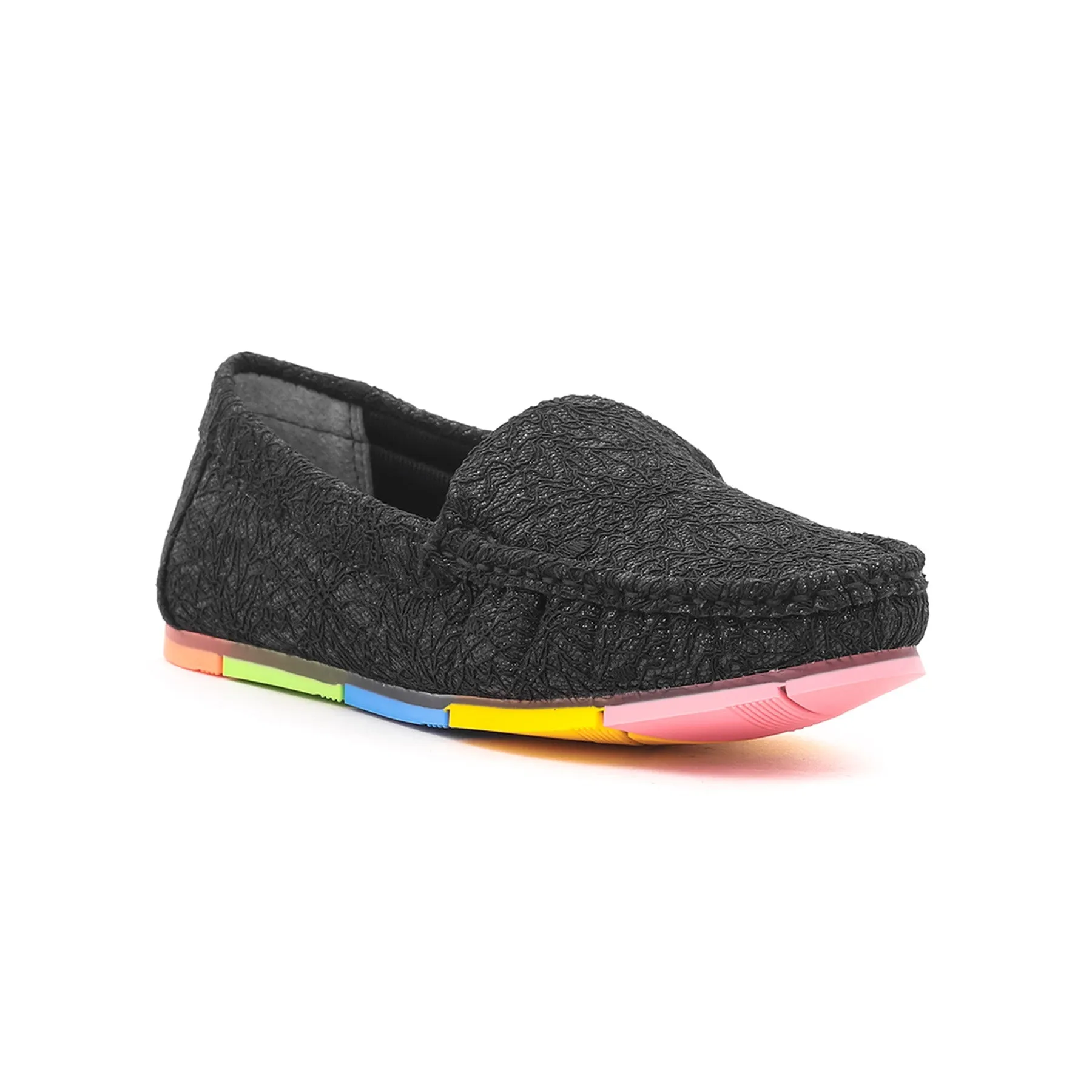 Women Black Moccasin WN4241
