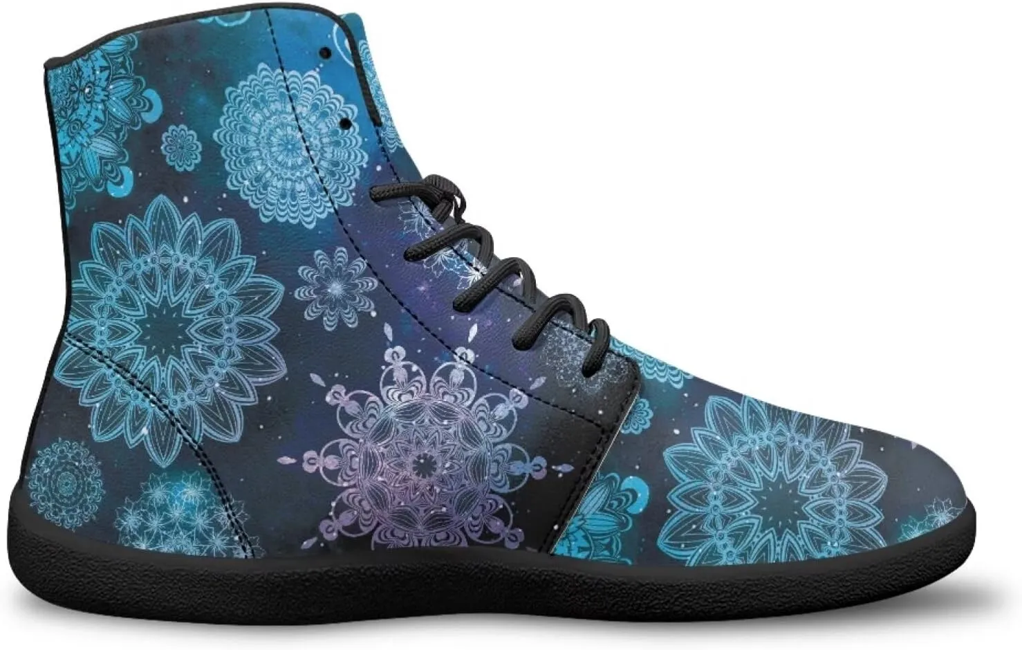 Women's Butterfly High Tops Walking Shoes PU Leather Running Sneakers Business Trainer Sneaker