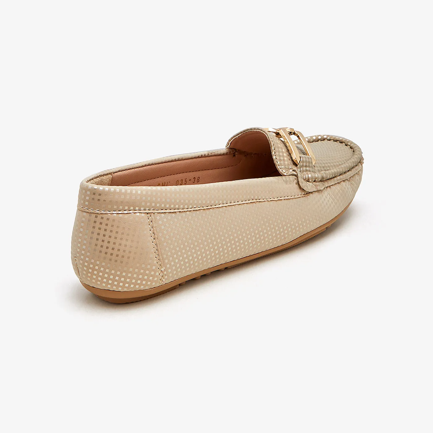 Women's Chain Trim Slip-Ons