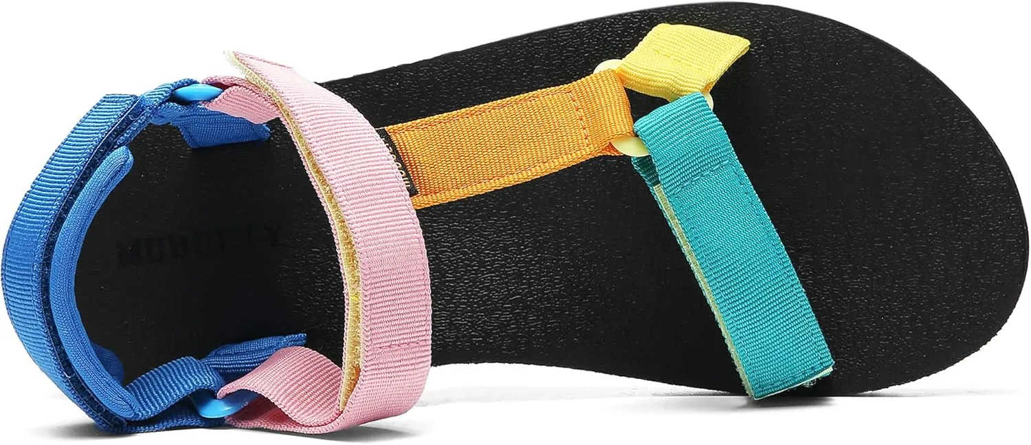 Women's Original Sandals Comfortable Quick-Drying Casual Sport Sandal Walking Hiking Water Sandals With Arch Support