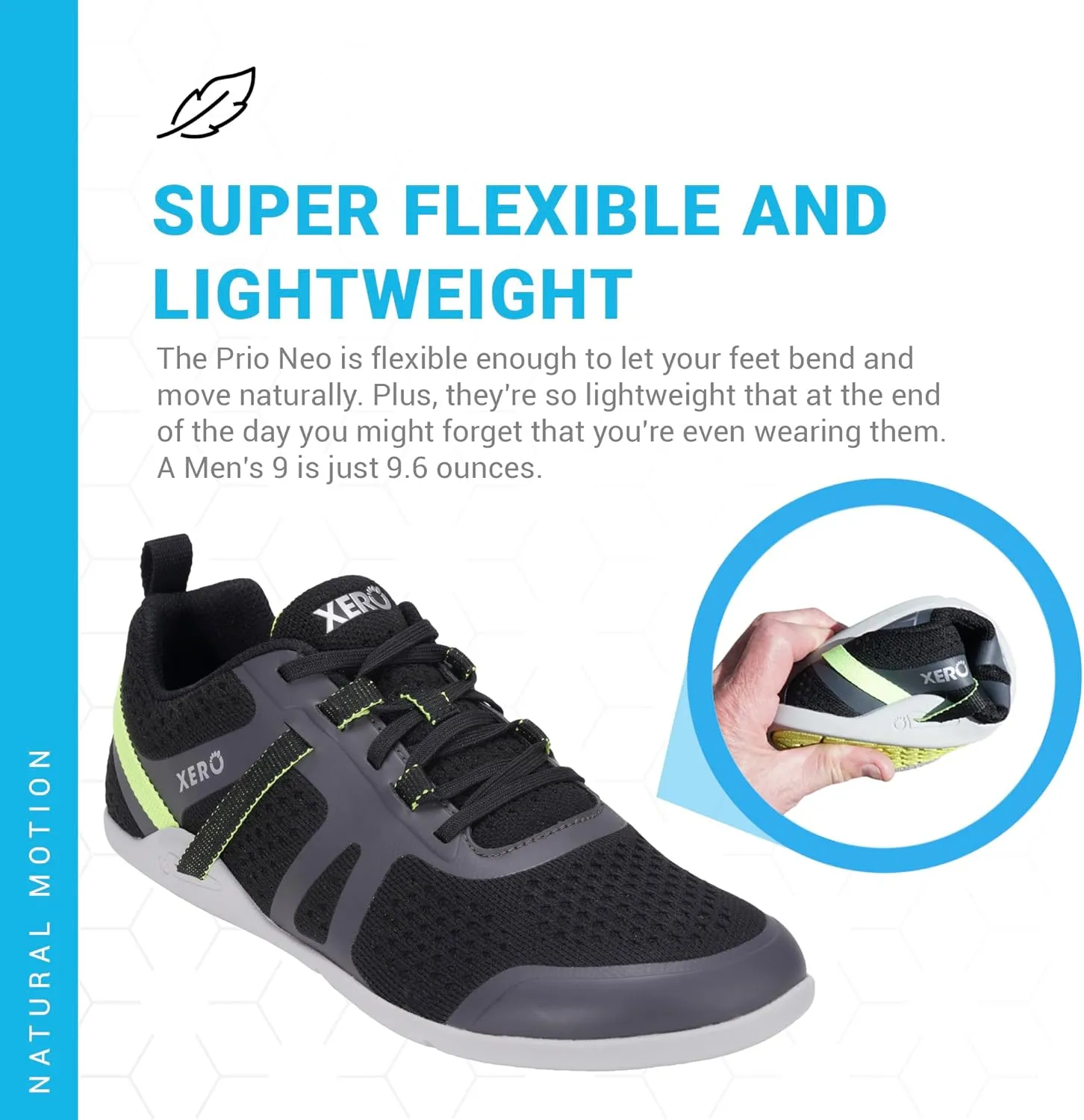 Xero Shoes Men's Prio Neo Barefoot Training Shoe