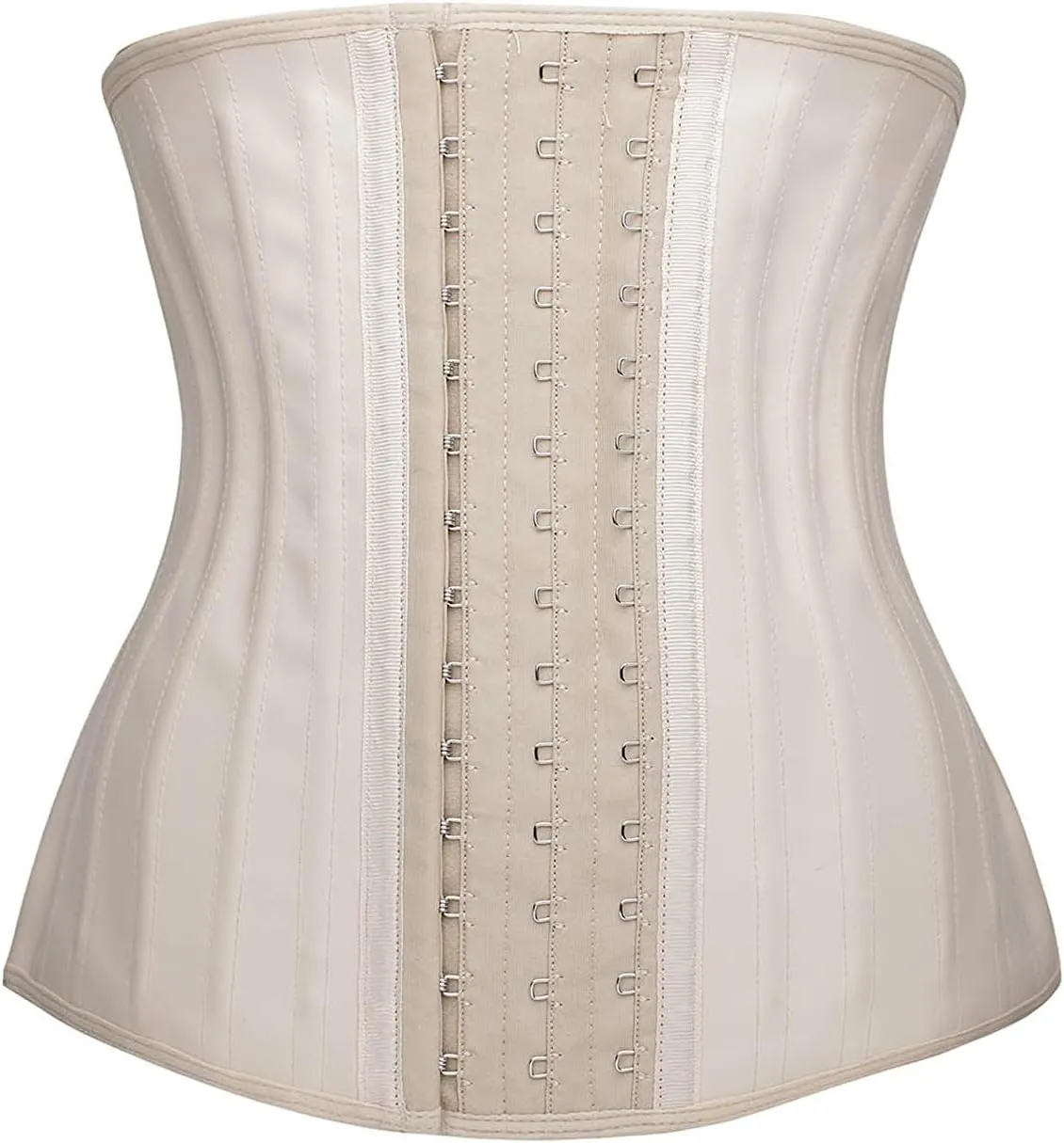 YIANNA Waist Trainer for Women Latex Underbust Waist Cincher Corset Sport Girdle Hourglass Body Shaper