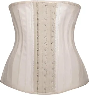 YIANNA Waist Trainer for Women Latex Underbust Waist Cincher Corset Sport Girdle Hourglass Body Shaper