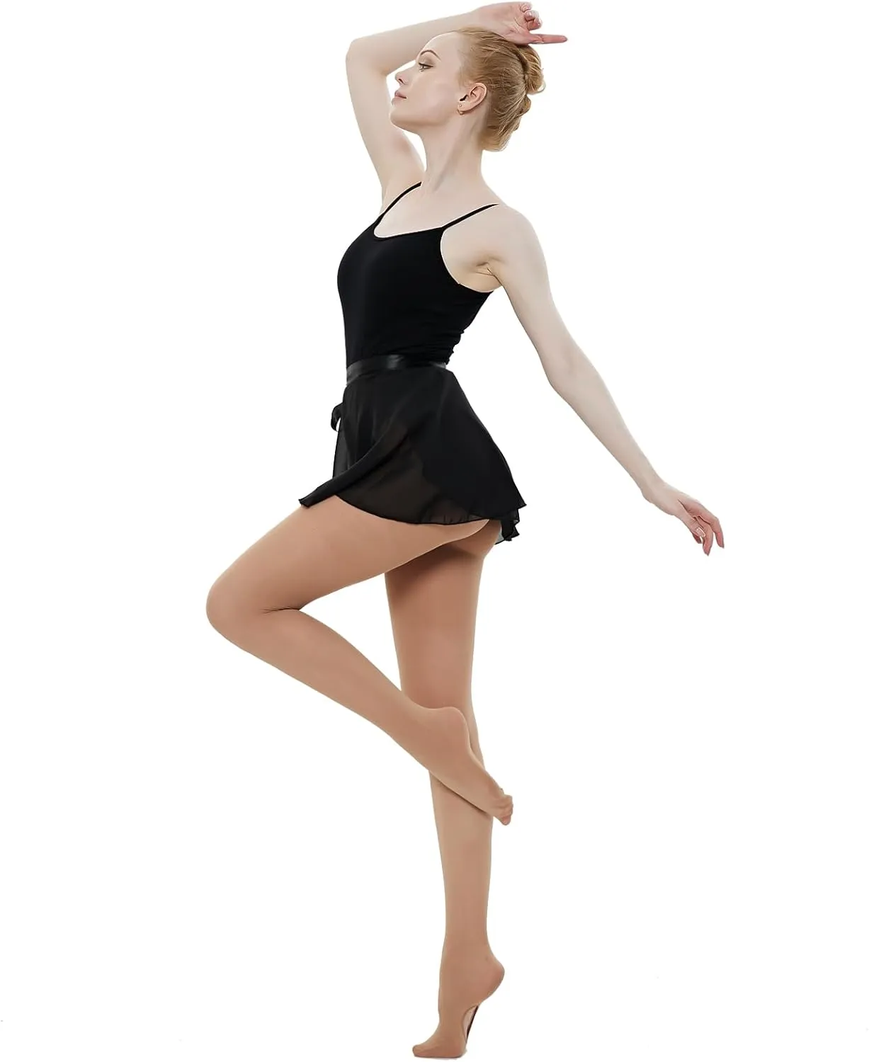 Yilanmy Dance Tights for Women Convertible Transition Ballet Tights Ultra Soft Opaque Pantyhose 3 Pairs