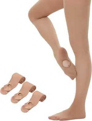 Yilanmy Dance Tights for Women Convertible Transition Ballet Tights Ultra Soft Opaque Pantyhose 3 Pairs
