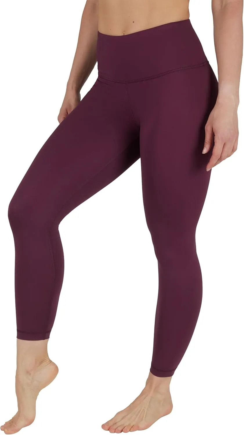 Yogalicious High Waist Ankle Legging Squat Proof Criss Cross V-Back Pant