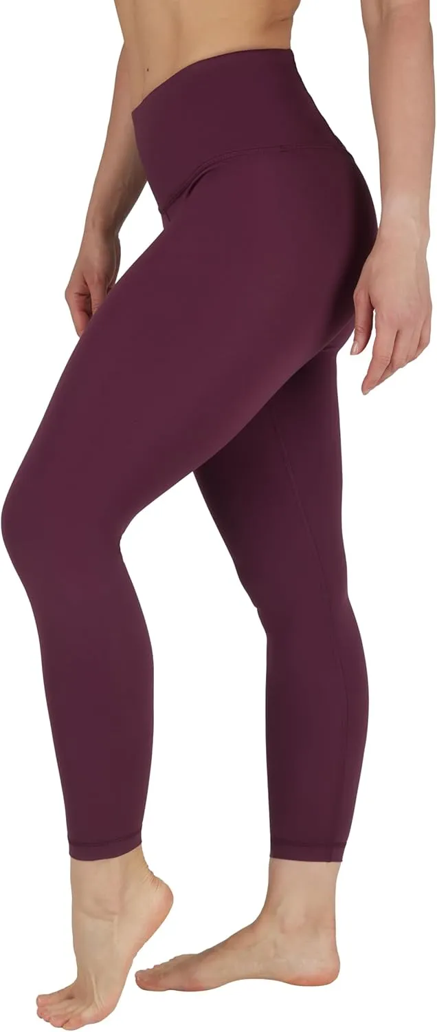 Yogalicious High Waist Ankle Legging Squat Proof Criss Cross V-Back Pant